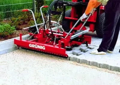 Pflaster Verlegemaschine