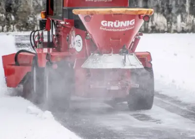 Streuen im Winter